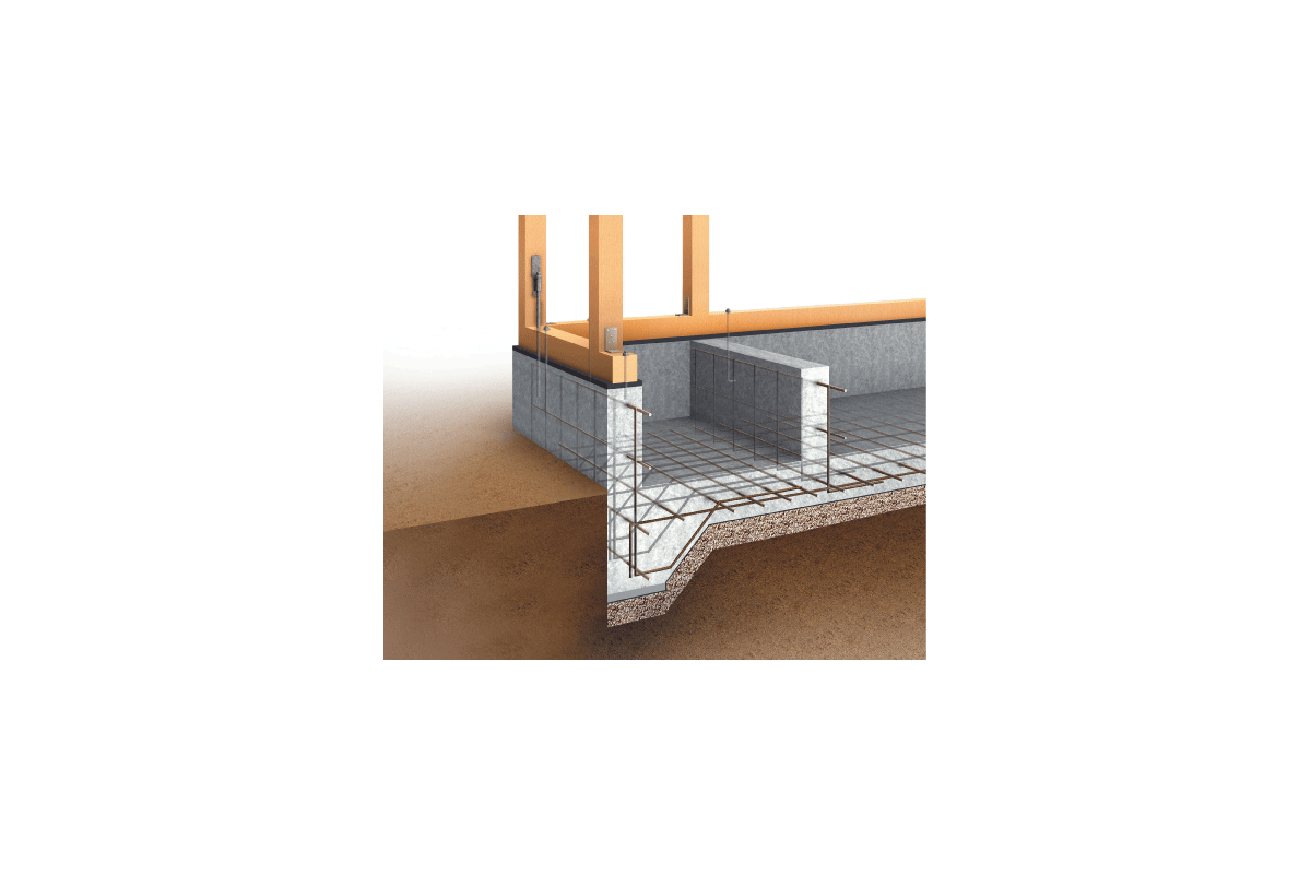 ■家をバランスよく支えるベタ基礎。