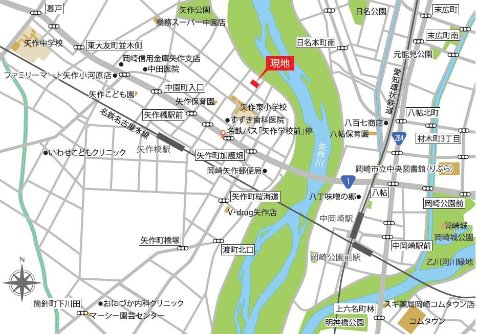 【好評分譲中】岡崎市矢作町　全6区画
